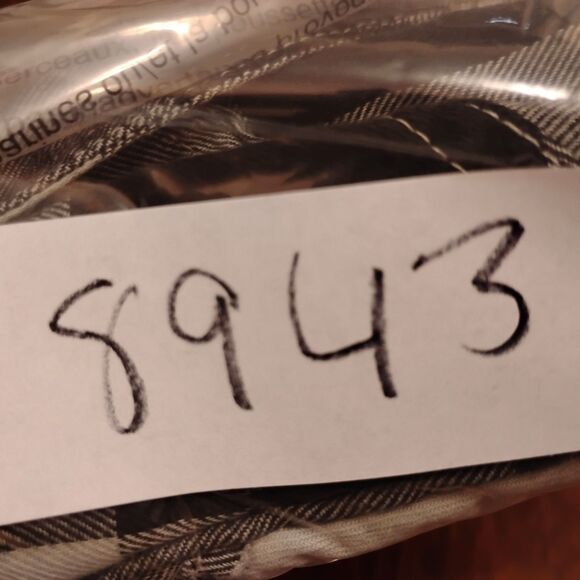 FOX Racing flannel shirt womens M Medium black check plaid long sleeve button - Picture 11 of 11